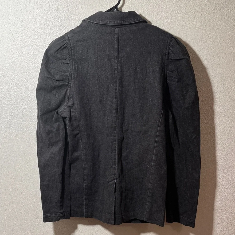 Elan Dark Charcoal Single-Button Blazer - Picture 3 of 5